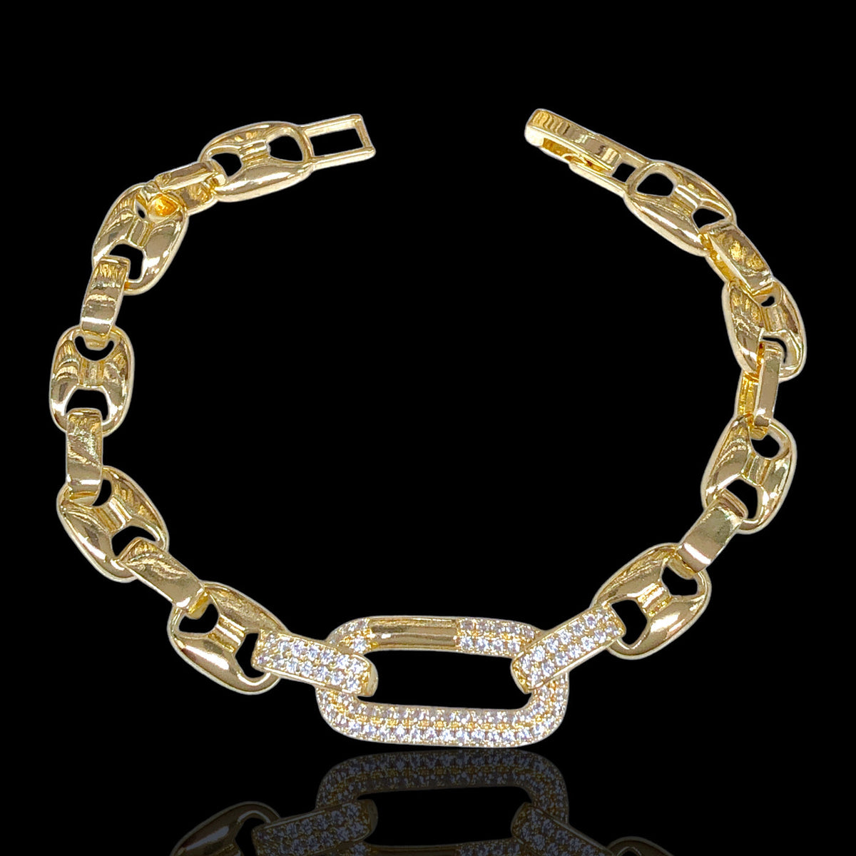 ✨PETITE MARINER GILDED CLIP BRACELET✨