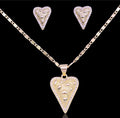✨TALOS NUGGET HEART ZIRCONIA SET ✨