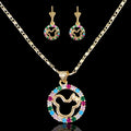 🌈 Élise Jewelry Set – Multicolor