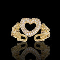 ✨HEART OF PARIS ADJUSTABLE RING 💛✨