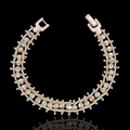 💎✨DAIMOND CUT BEAD INTERLINK BRACELET ✨💎