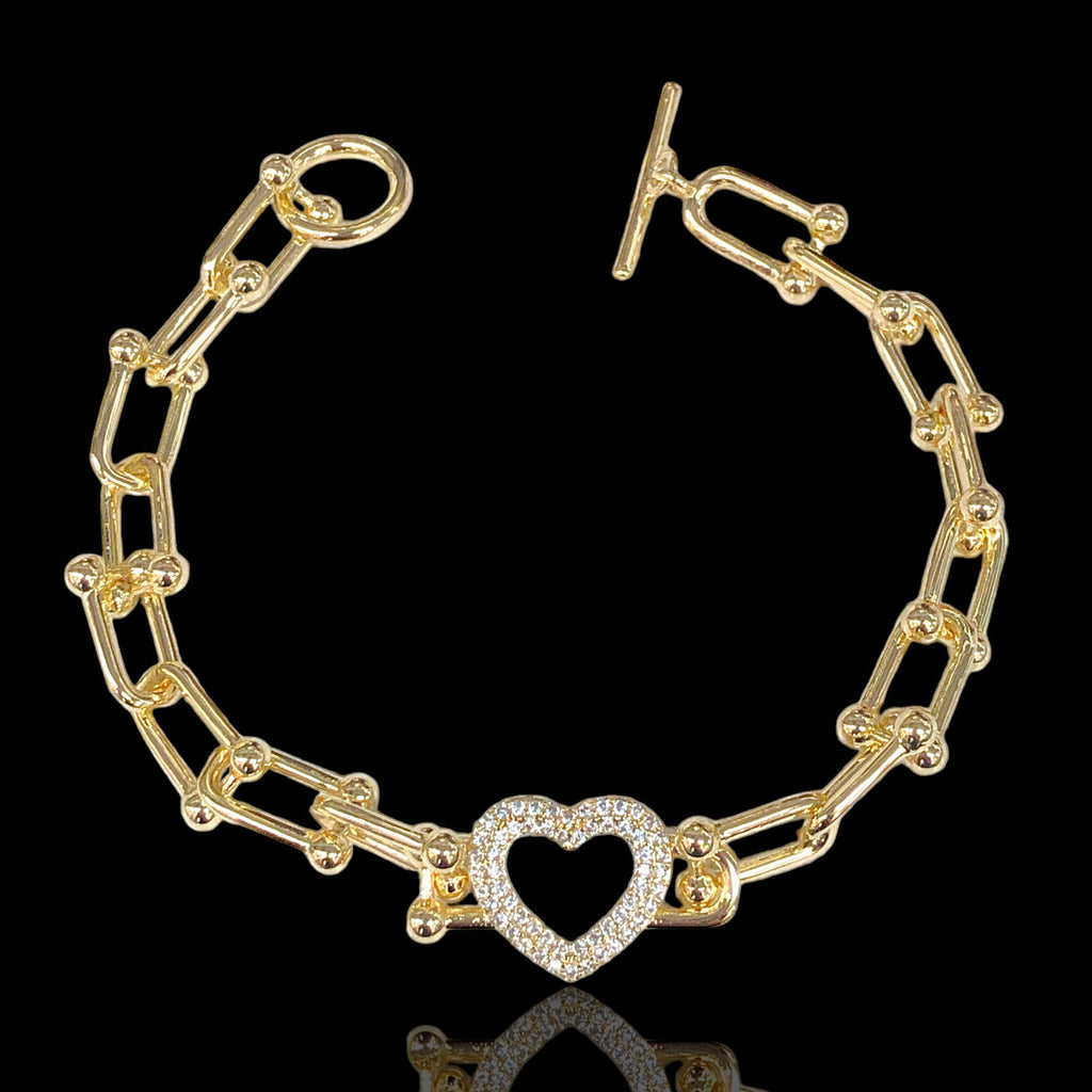 💛✨MILANO HEART U-LINK BRACELET✨💛